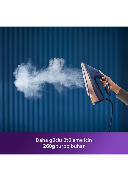 Azur Advanced Essential Series 3000 W Buharlı Ütü, Lacivert&rose fırsatları