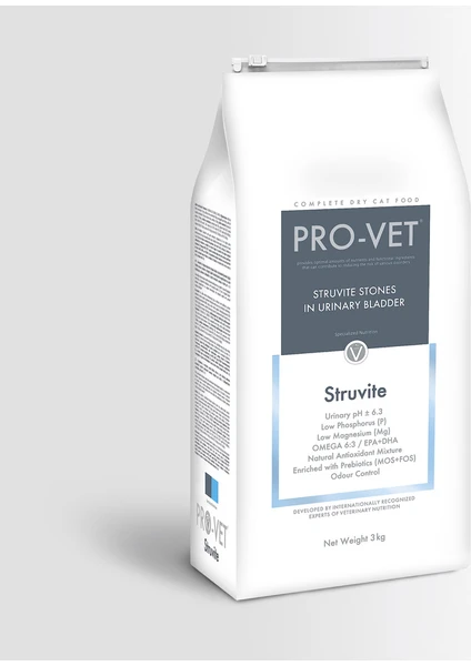 Struvite Urinary Kedi Maması 3 kg