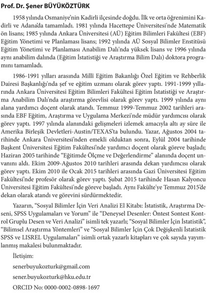 Bilimsel Araştırma Yöntemleri - Şirin Karadeniz