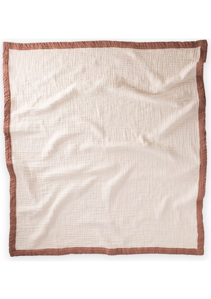 Kalın Biyeli Çift Kat Ham Battaniye 85X90 Cm Kahverengi fiyatları