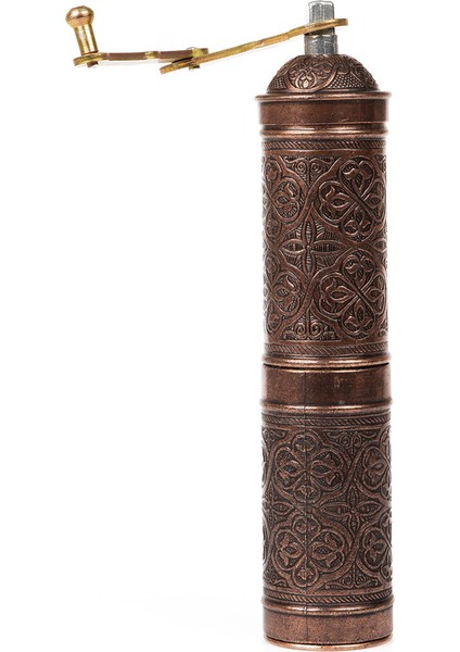 Dmt Gaziantep Otantik Kahve-Baharat Çekme Değirmeni YÜK:22CM Eni:4,5cm AĞIRLIK:475GR Bakır Renk fiyatları