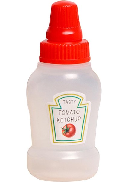 Kap Kapakları ile Biberonlar Boş Şişe 25ML Bal Şişeleri Depolama Çeşni Ketçap (Yurt Dışından) fiyatları