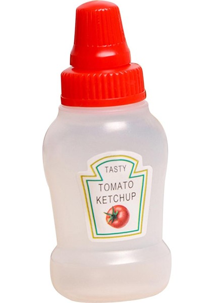 Kap Kapakları ile Biberonlar Boş Şişe 25ML Bal Şişeleri Depolama Çeşni Ketçap (Yurt Dışından) fırsatları