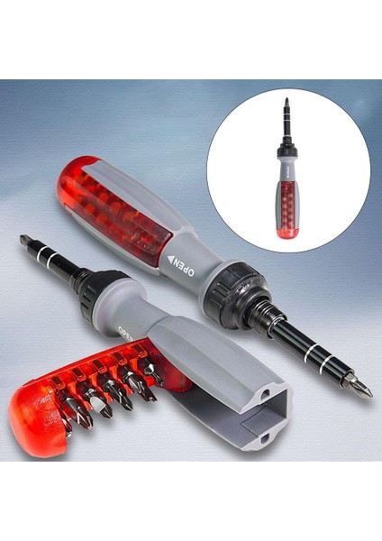 Çok Açılı Cırcır Tornavida Set Alaşım Çelik Seyahat Için Profesyonel (Yurt Dışından) fırsatları