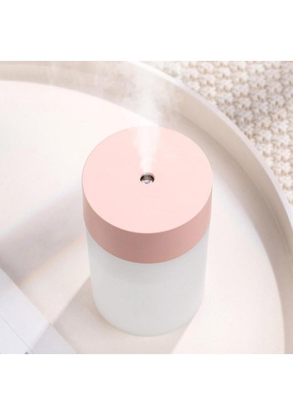 Hava Hemerileştiriciler Yatak Odası Araba Ofisi Için Püskürtücü Tek Sprey 260ML USB Kablolu Pembe (Yurt Dışından)