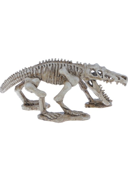 Reçine Dinozor Süsleri Sürüngen Amfibiler Terrarium Vivarium Habarium Akvaryum Peyzajı Dekorasyonu, Gizekler Yerleri (Yurt Dışından) fiyatları