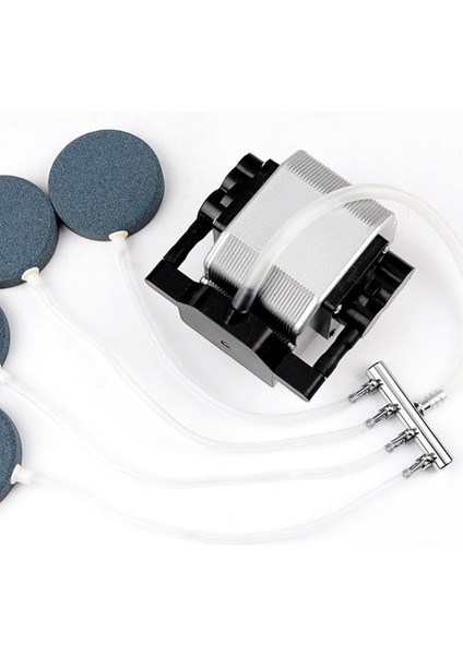 2- 4mm Çapraz Akvaryum Balık Akışı Ayırıcı Kolü 12 Yol (Yurt Dışından)