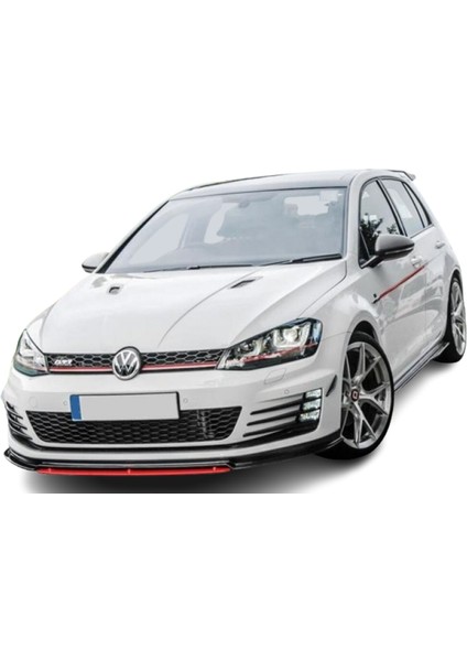 Vw Golf 7 Gti (2012 - 2016) Revosport Style Ön Lip (Plastik)