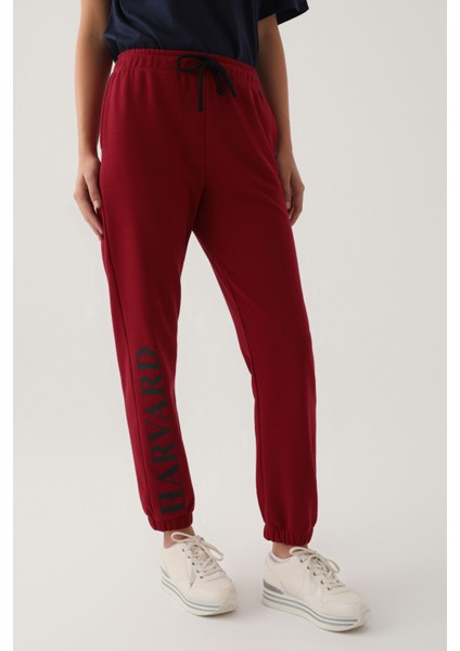 Bordo Kadın Eşofman Altı fiyatları