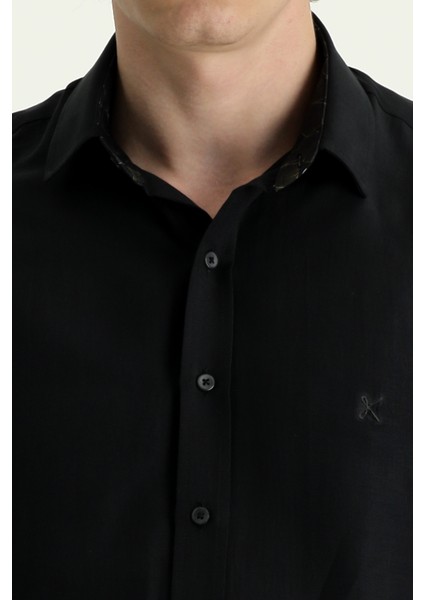 Techno-Line Kısa Kol Slim Fit Gömlek fırsatları