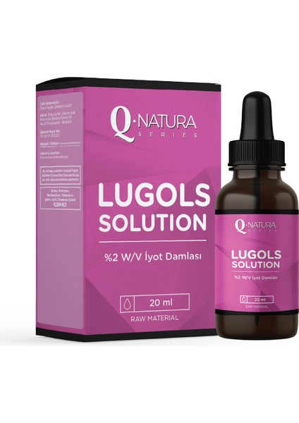 Lugols Solution % 2 Iyot Damla