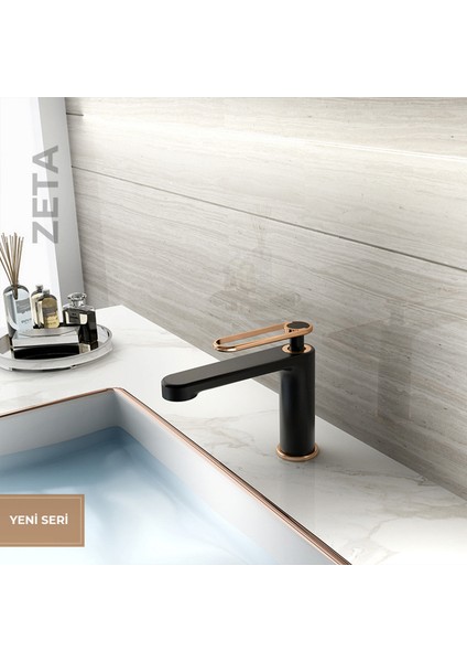 - Zeta Lavabo Bataryası Siyah - 671525