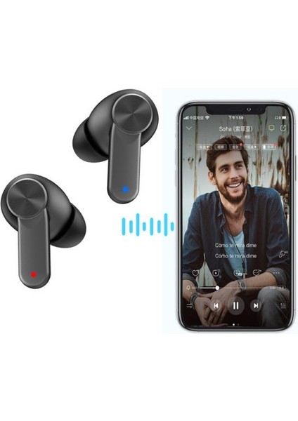 Bluetooth Vers.5.0 Suya Dayanıklı Dokunmatik Şarj Kutulu Bluetooth Kulaklık 20Hz-20KHz Stereo