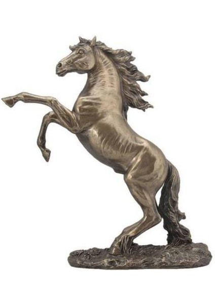 Veronese Biblolar-Wise Atlar-Wıse Sahlanan At-28,5*11,5*31,5 CM– Dekoratif Obje ve Koleksiyonluk Model