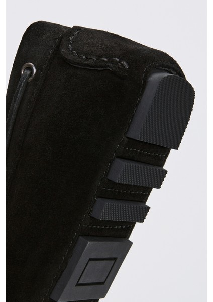 Rachele Erkek Siyah Süet Deri Loafer Ayakkabı 355 13661 Erk Ayk Y23 indirimleri