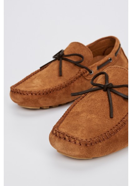 Rachele Erkek Viski Süet Deri Loafer Ayakkabı 355 13661 Erk Ayk Y23 modelleri