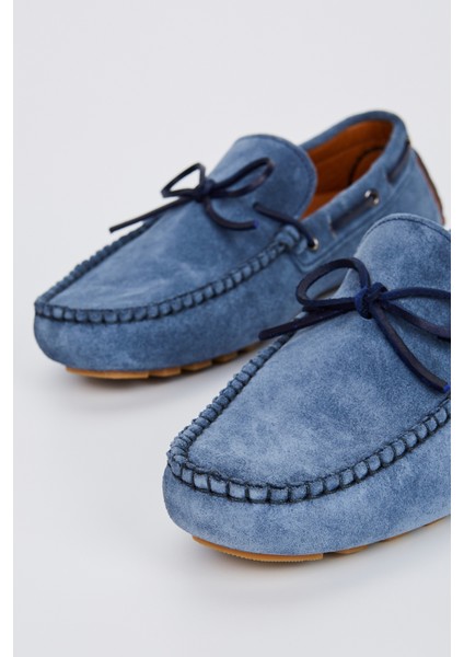 Rachele Erkek Jean Süet Deri Loafer Ayakkabı 355 13661 Erk Ayk Y23 modelleri