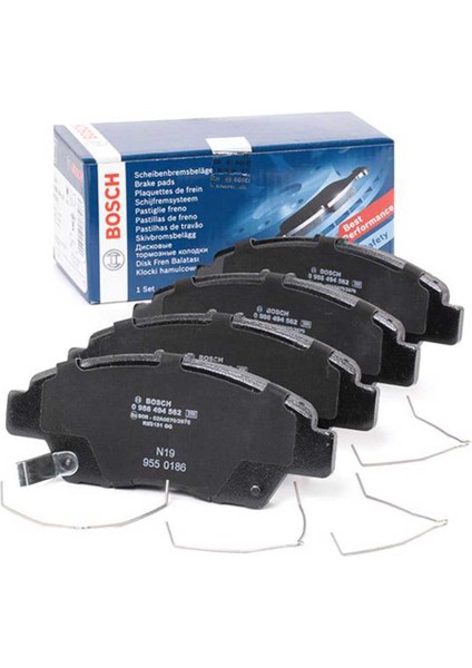Honda Jazz Ön Fren Balatası 2009-2012 Bosch Takım