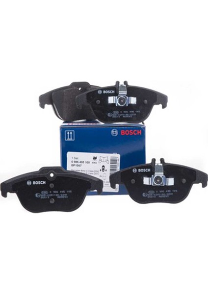 Ford Fiesta Ön Fren Balatası Abs'li 1997-2001 Bosch