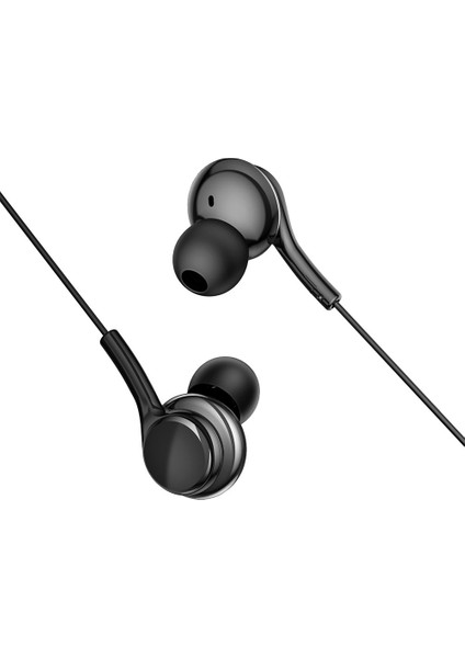 Hi-Fi Ses Kaliteli 3.5mm Kulakiçi Kulaklık Wiwu EB310 Siyah