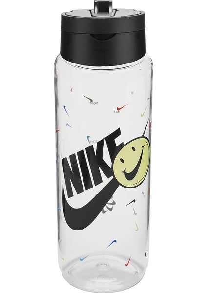 Tr Renew Recharge Straw Bottle 24 Oz Unisex Siyah Matara Suluk N.100.7643.968.24