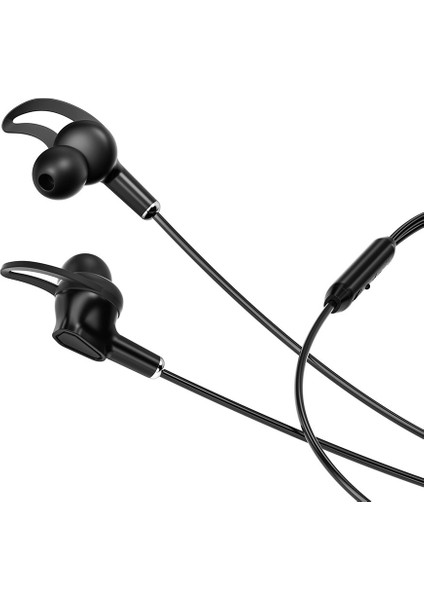 3.5mm Kulakiçi Kulaklık Wiwu EB309 Hi-Fi Ses Kaliteli Siyah
