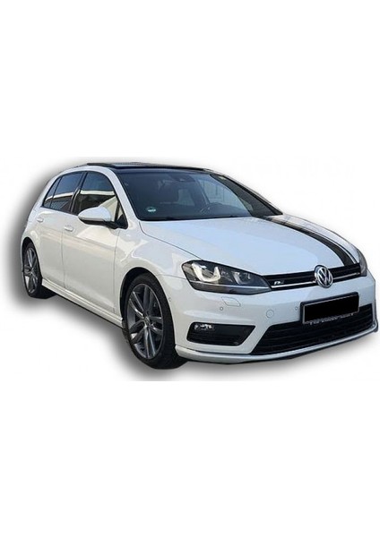 Volkswagen Golf 7-7,5 Series (2012-2020) R Model Marşpiyel Seti (Plastik)