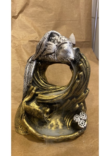 Balık Altın Gümüş Ters Geri Akış Şelale Tütsülük