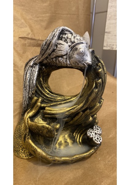 Balık Altın Gümüş Ters Geri Akış Şelale Tütsülük indirimleri