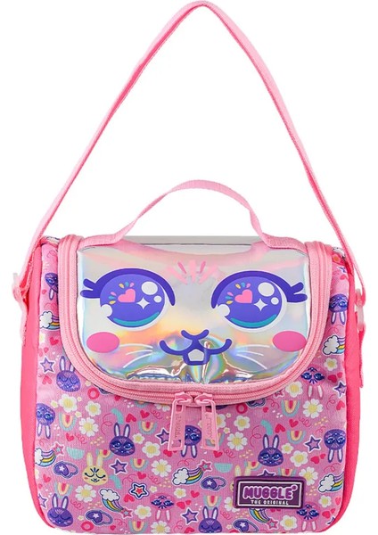 Muggle Termoslu Bunny Pembe Beslenme Çantası MU-7686