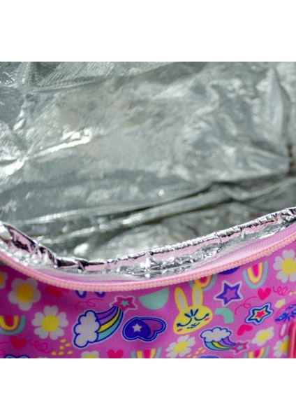 Muggle Termoslu Bunny Pembe Beslenme Çantası MU-7686