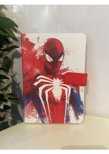 Spiderman Tasarımlı Çzigli Defter modelleri
