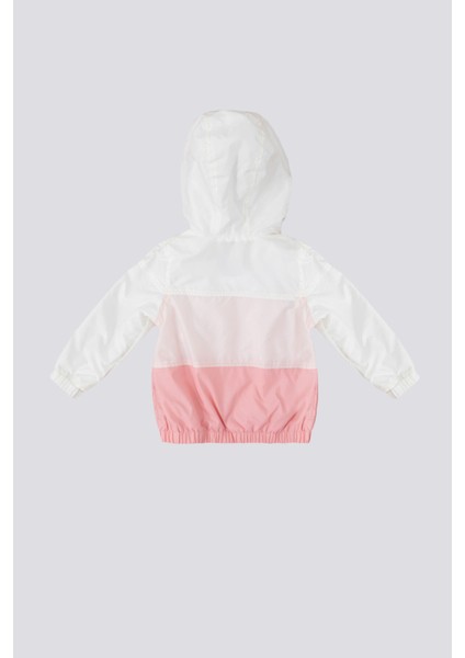 The Nobility Of Pink Krem Kız Bebek Yağmurluk