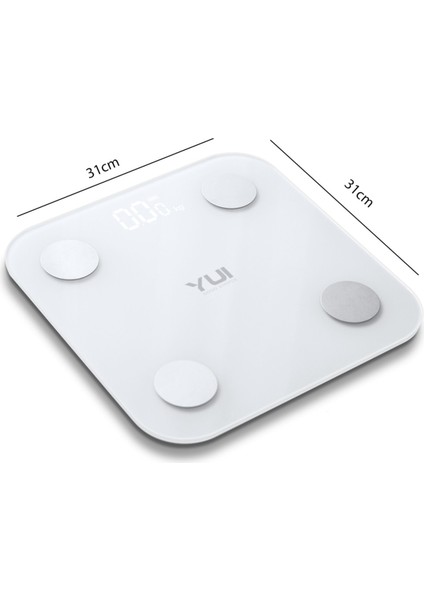 KB12 Plus Şarjlı Yağ Ölçer Fonksiyonlu Akıllı Bluetooth Tartı Baskül fiyatları