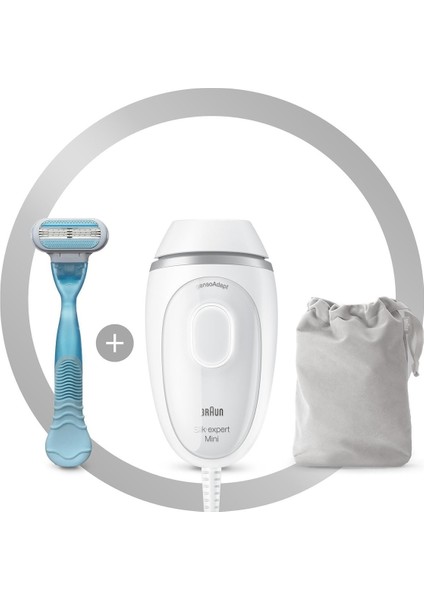 Silk Expert Mini PL1124, 300.000 Atımlı Yeni Nesil Ipl