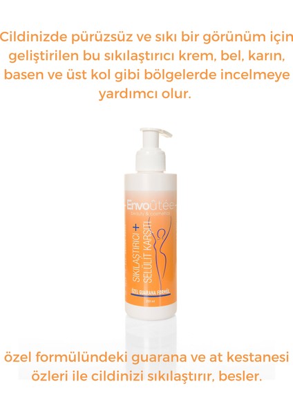 Guarana Özlü Anti Selülit ve Sıkılaştırıcı Jel 200ML 6,76 Fl.oz
