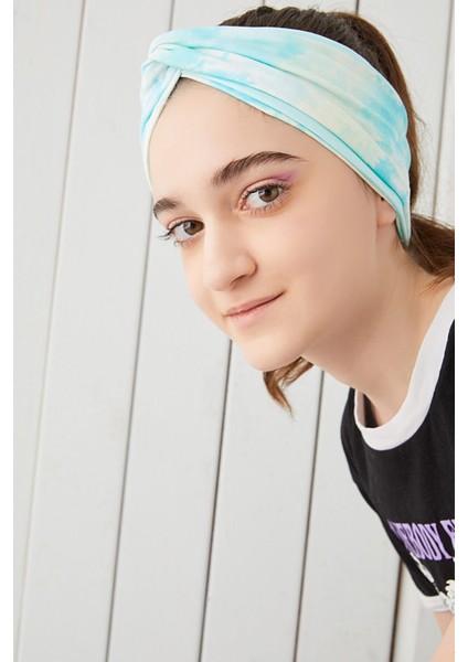 Batik Doğa Çocuk Genç Bandana Saç Bandı Ekstra Yumuşak Esnek Doğal %100 Pamuklu Penye