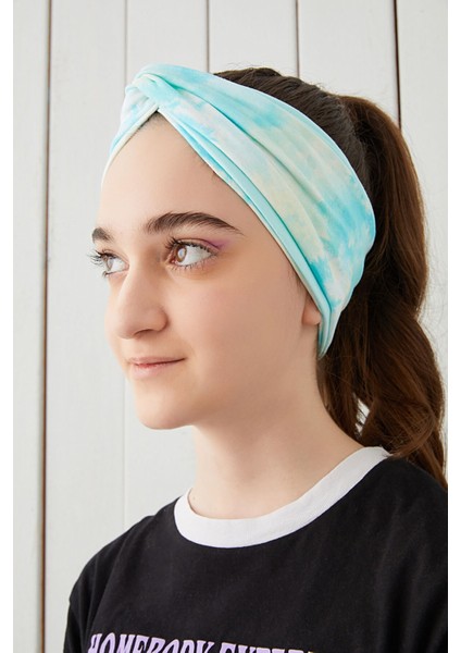 Batik Doğa Çocuk Genç Bandana Saç Bandı Ekstra Yumuşak Esnek Doğal %100 Pamuklu Penye fırsatları