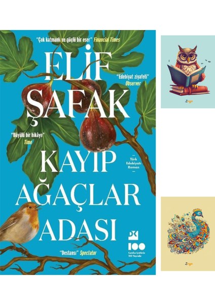 Kayıp Ağaçlar Adası - Elif Şafak + Not Defterli Seti