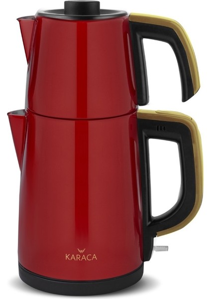 Retro Tea Kırmızı Çay Makinesi