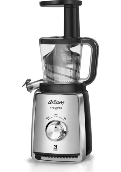 Freshmix Slow Juicer Meyve ve Sebze Presi Paslanmaz Çelik AR1050