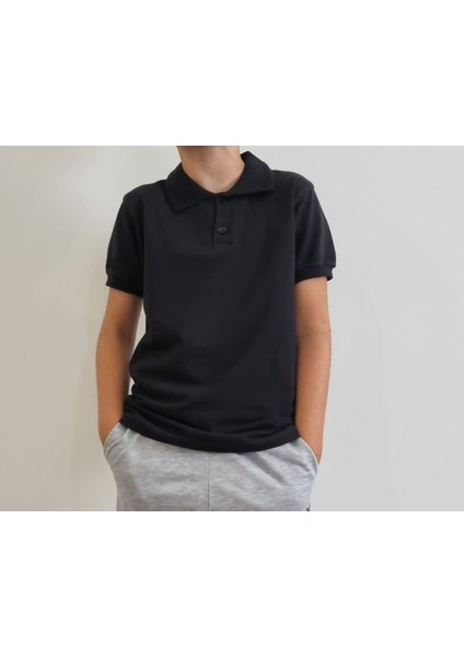 Kısa Kollu, %100 Pamuk,Okul ve Günlük Kullanım İçin Polo Yakalı Tshirt fiyatları