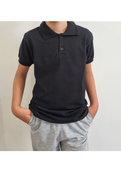Kısa Kollu, %100 Pamuk,Okul ve Günlük Kullanım İçin Polo Yakalı Tshirt modelleri