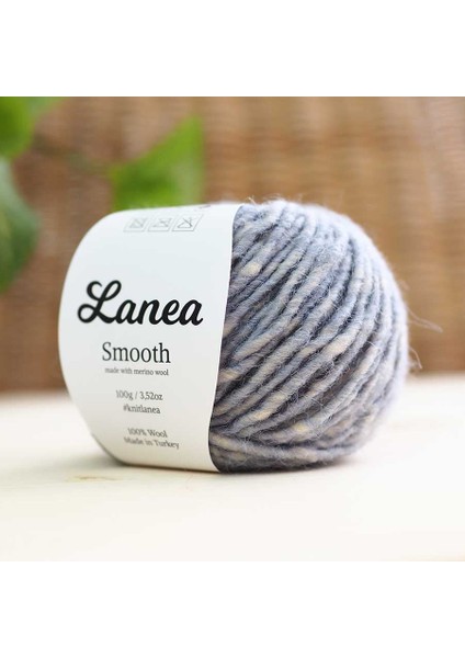 Smooth Merino Yün Ip / 37 Açık Mavi Kırçıllı modelleri