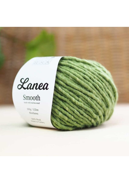 Smooth Merino Yün Ip / 32 Yeşil Kırçıllı modelleri