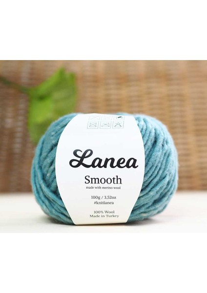 Smooth Merino Yün Ip / 31 Turkuaz Kırçıllı