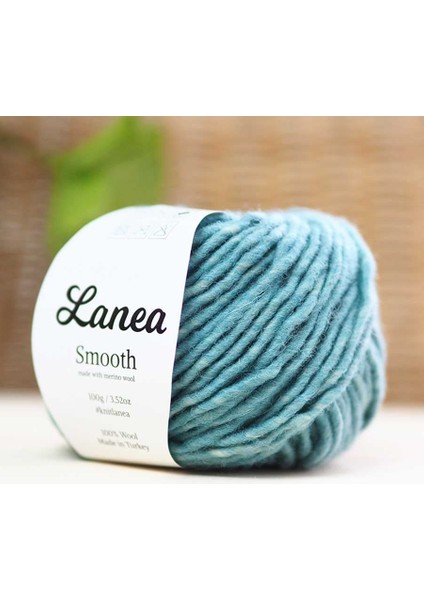 Smooth Merino Yün Ip / 31 Turkuaz Kırçıllı