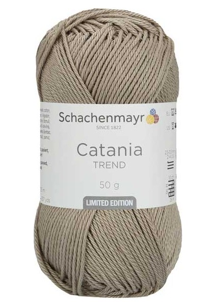 Catania El Örgü Ipi / 50G / 510 Koyu Bej