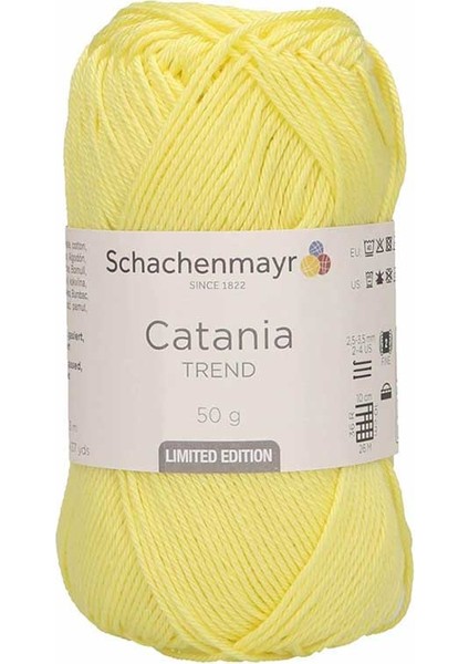 Catania El Örgü Ipi / 50G / 295 Limon