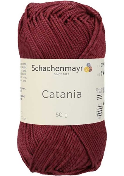 Catania El Örgü Ipi / 50G / 425 Bordo